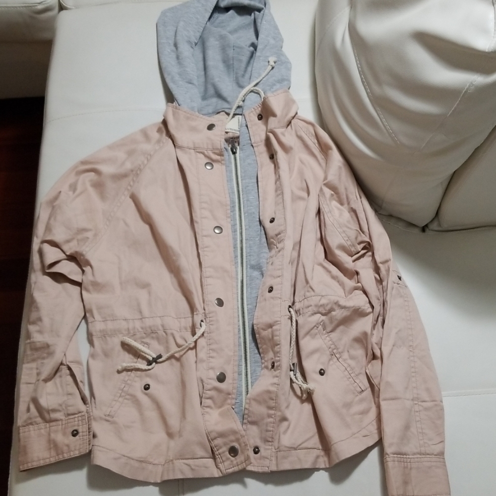 Pink Hoodie Jacket